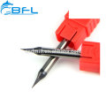 BFL 2 Lâminas Super Ultra Fino Micro Diâmetro Ferramentas De Corte / 2 Flauta CNC Aço Fresamento Micro Diâmetro Endmill